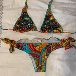 PreOwned Agua Bendita L Bikini Handmade